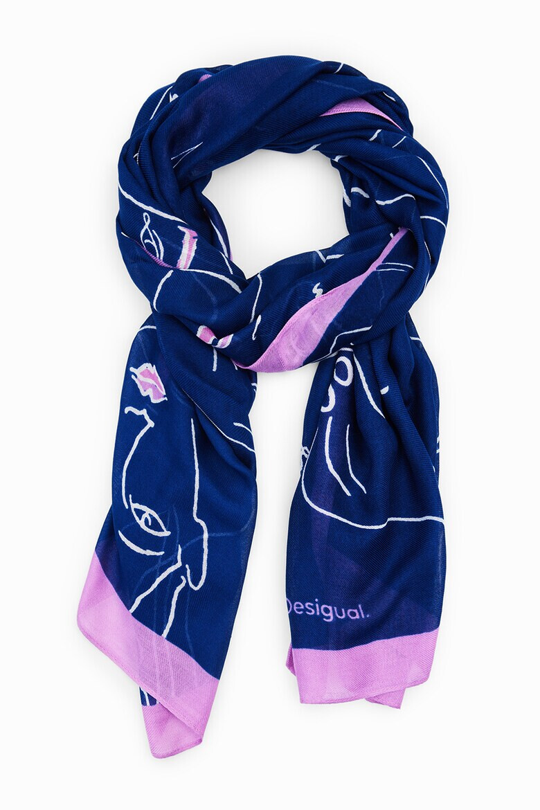 DESIGUAL Шал с графика - Pepit.bg