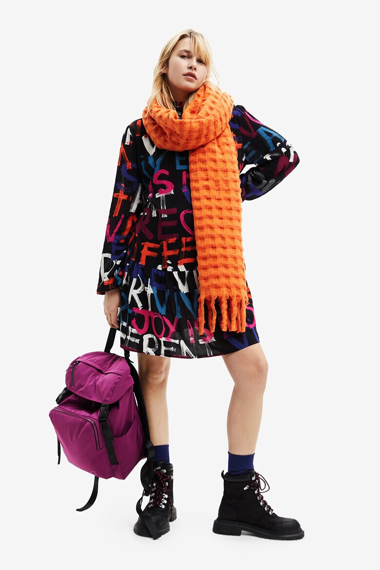 DESIGUAL Шал с ресни - Pepit.bg