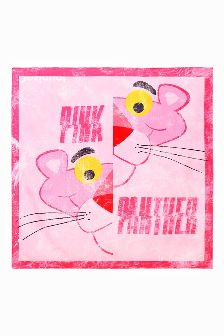 DESIGUAL Шал с щампа Pink Panther - Pepit.bg