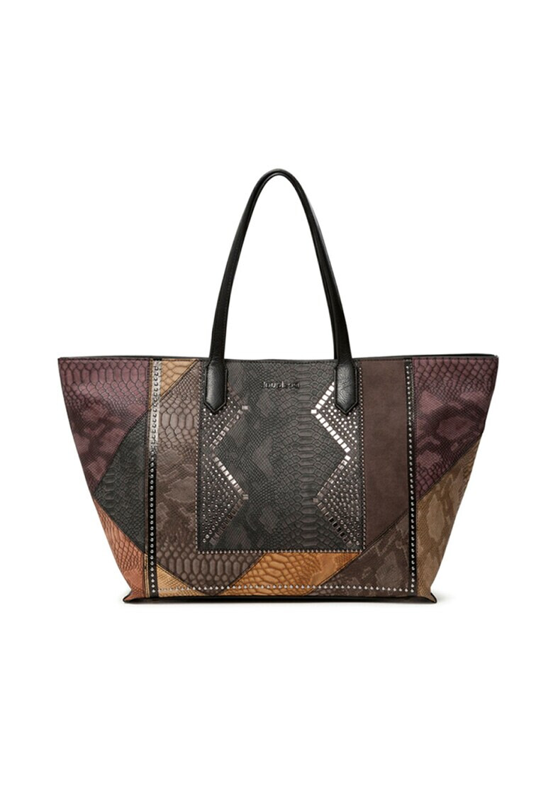 DESIGUAL Шопинг чанта Dark Phoenix от еко кожа - Pepit.bg