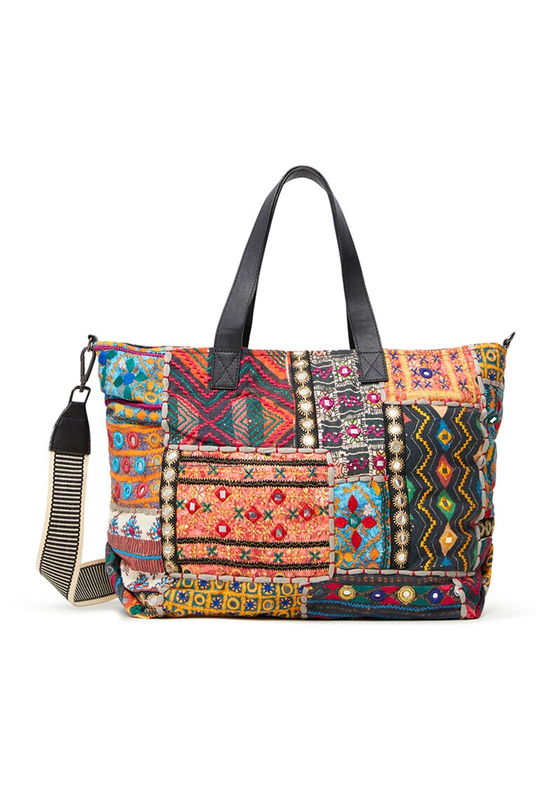 DESIGUAL Шопинг чанта с абстрактна шарка - Pepit.bg