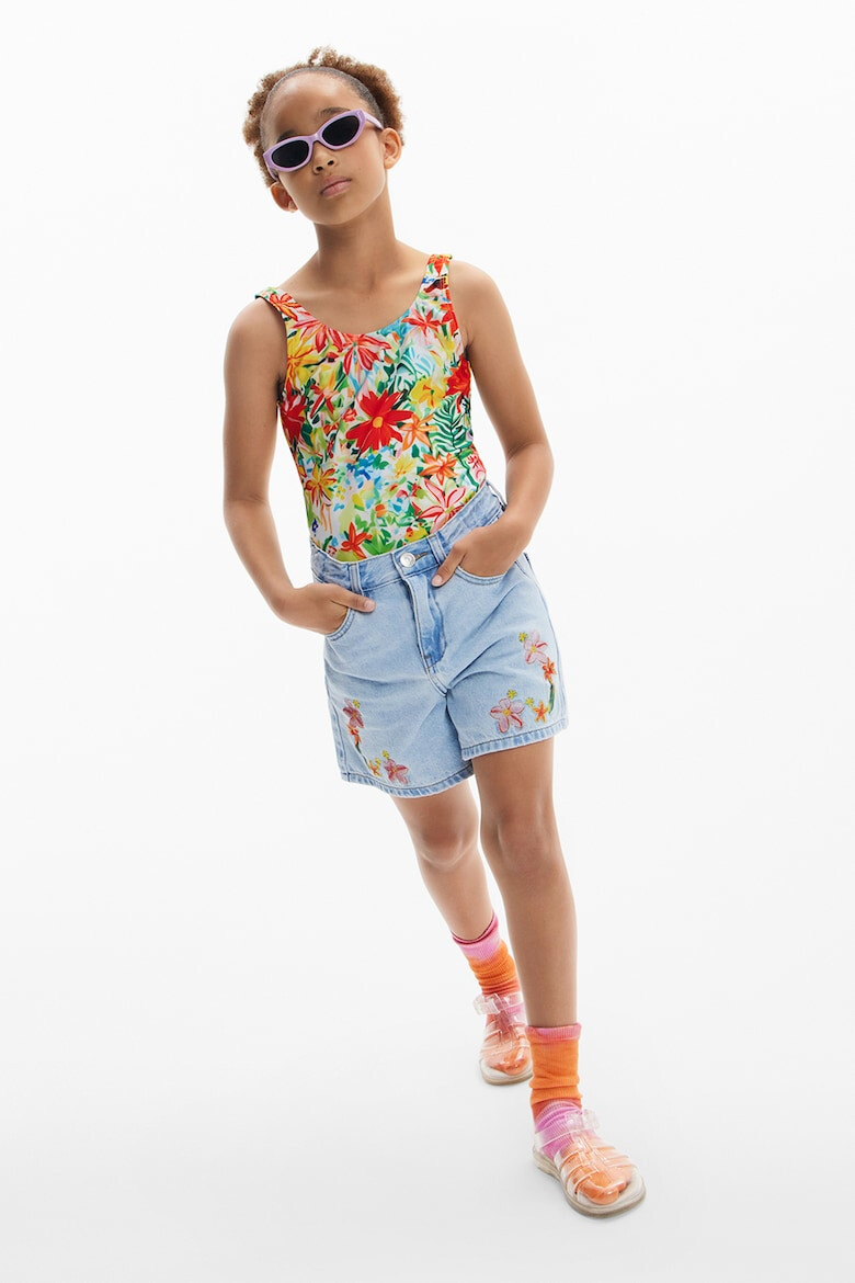 DESIGUAL Шорти с висока талия - Pepit.bg