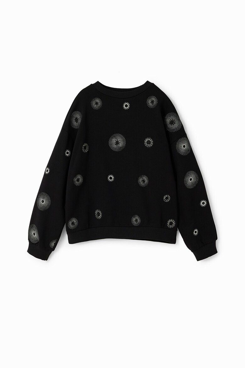 DESIGUAL Суитшърт с бродерии - Pepit.bg