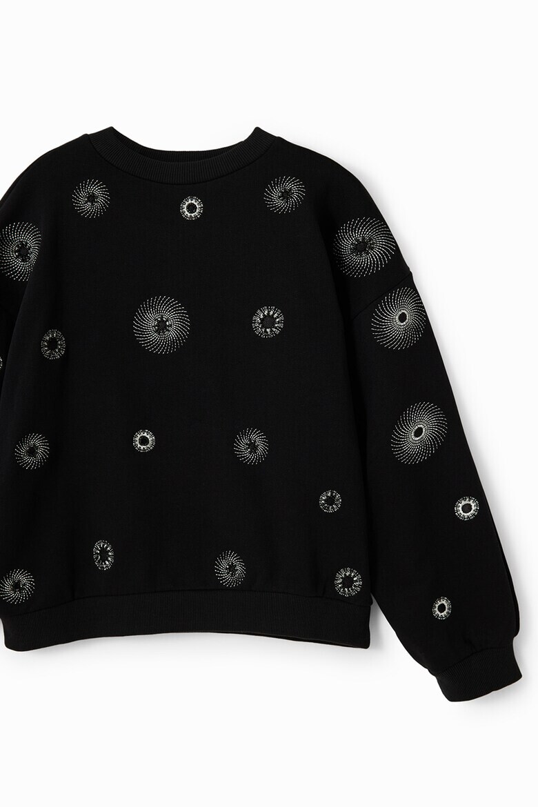 DESIGUAL Суитшърт с бродерии - Pepit.bg