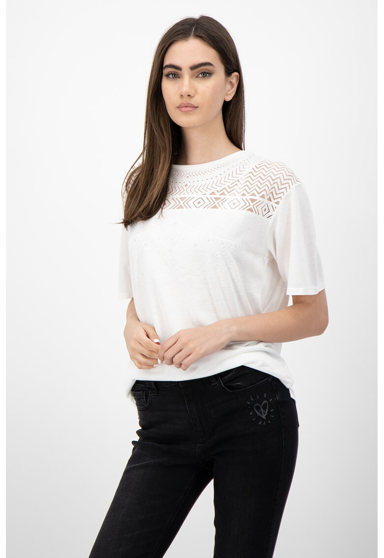 DESIGUAL Тениска с фигурален десен - Pepit.bg