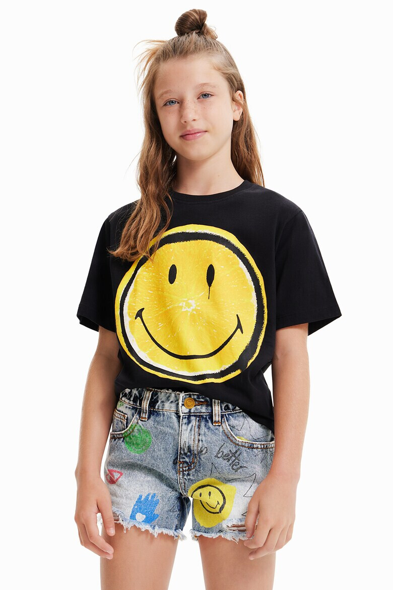 DESIGUAL Тениска с фигурален десен - Pepit.bg