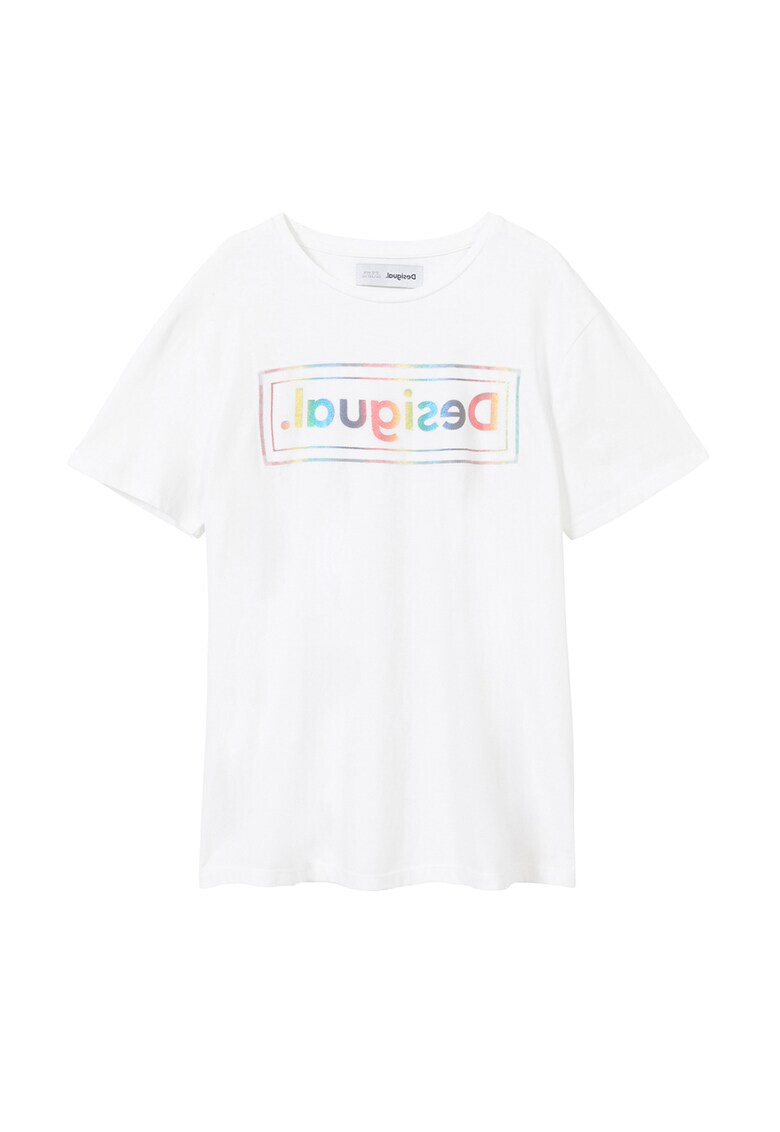 DESIGUAL Тениска с лого - Pepit.bg