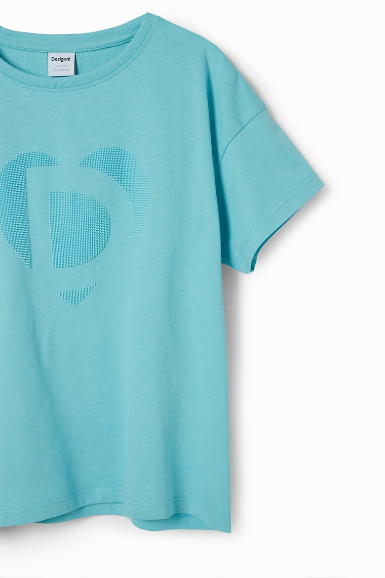 DESIGUAL Тениска с надпис - Pepit.bg