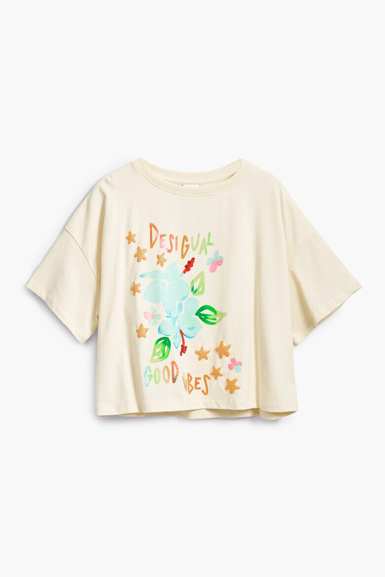 DESIGUAL Тениска с принт - Pepit.bg