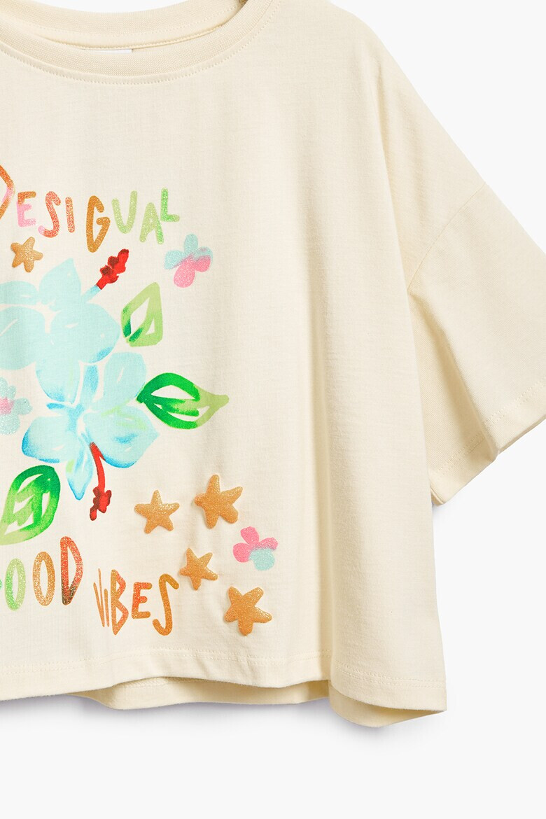 DESIGUAL Тениска с принт - Pepit.bg