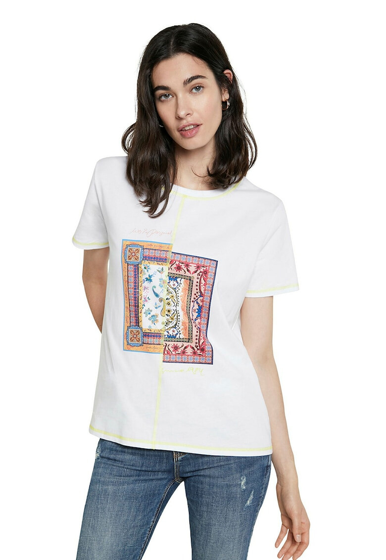 DESIGUAL Tениска с щампа - Pepit.bg
