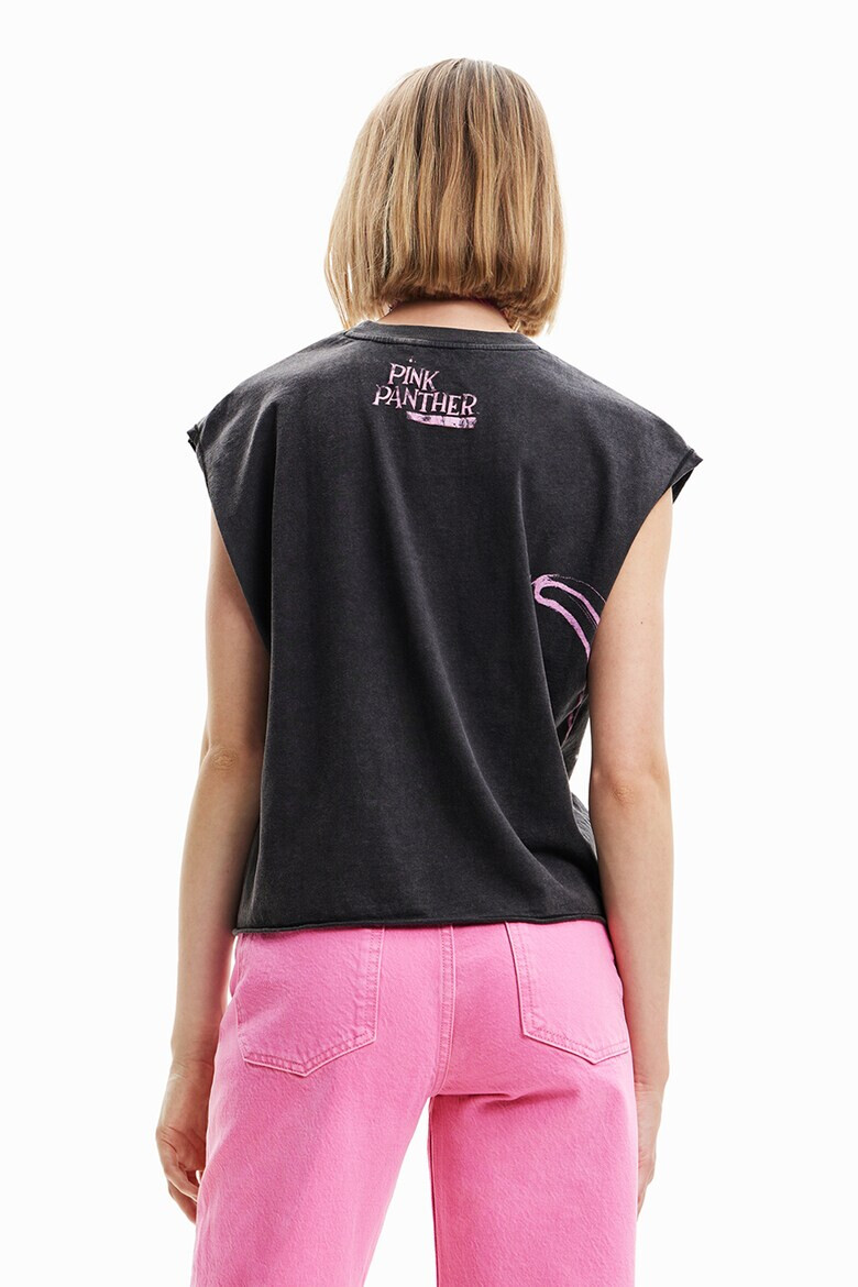 DESIGUAL Топ с десен Pink Panther - Pepit.bg