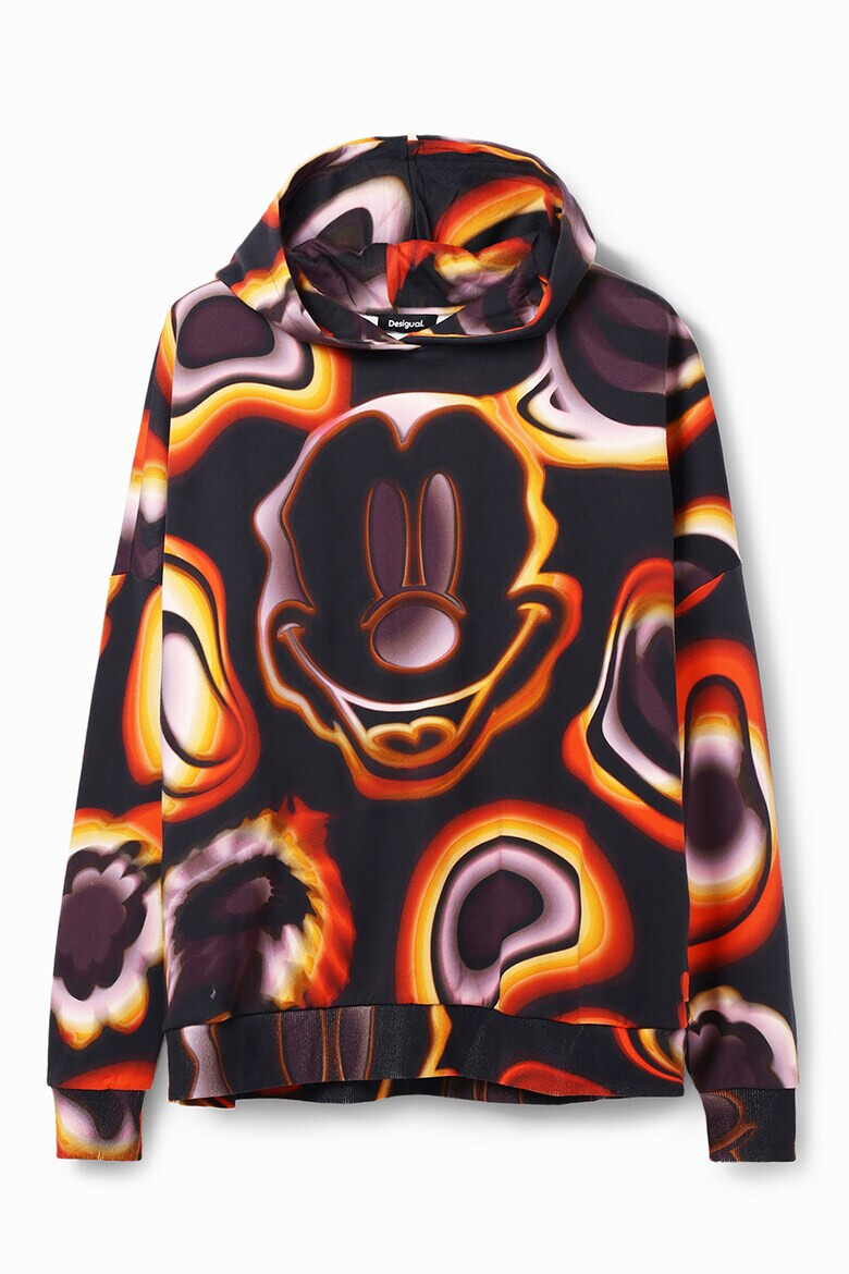 DESIGUAL Уголемено худи с десен Mickey Mouse - Pepit.bg
