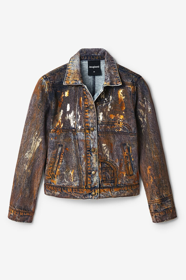 DESIGUAL Ватирано яке от деним - Pepit.bg