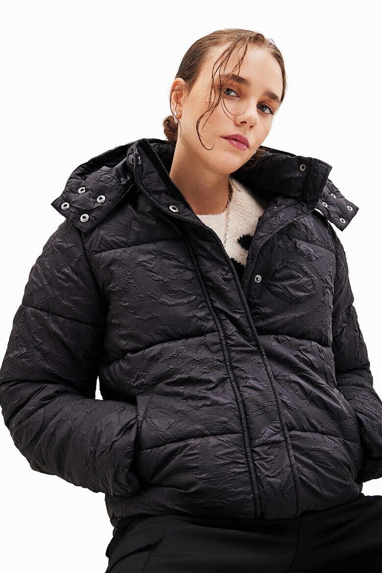 DESIGUAL Зимно яке с релеф - Pepit.bg