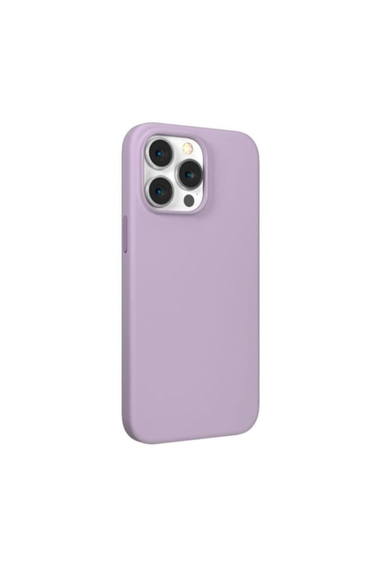 Devia Защитен калъф Nature Series Silicone Magnetic за iPhone 14 Purple - Pepit.bg