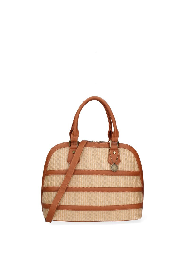 DianaCo Чанта с еко кожа - Коняк - Pepit.bg