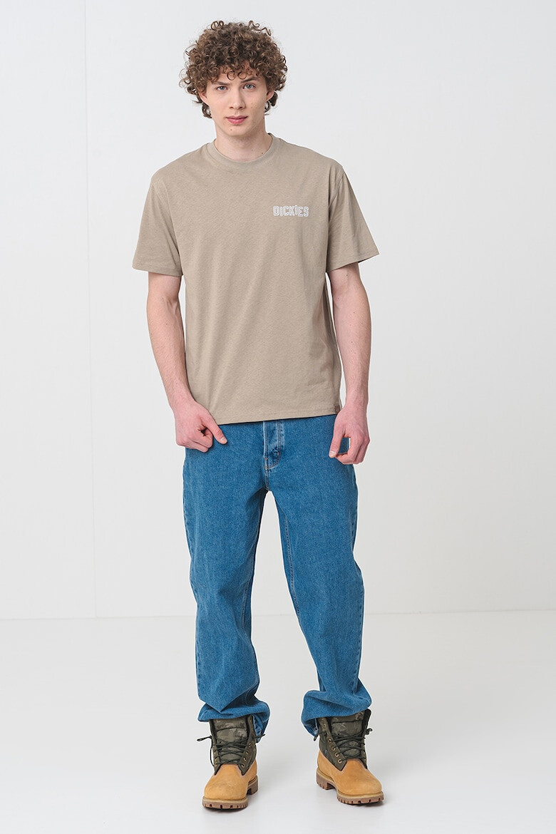 Dickies Памучна тениска с овално деколте - Pepit.bg