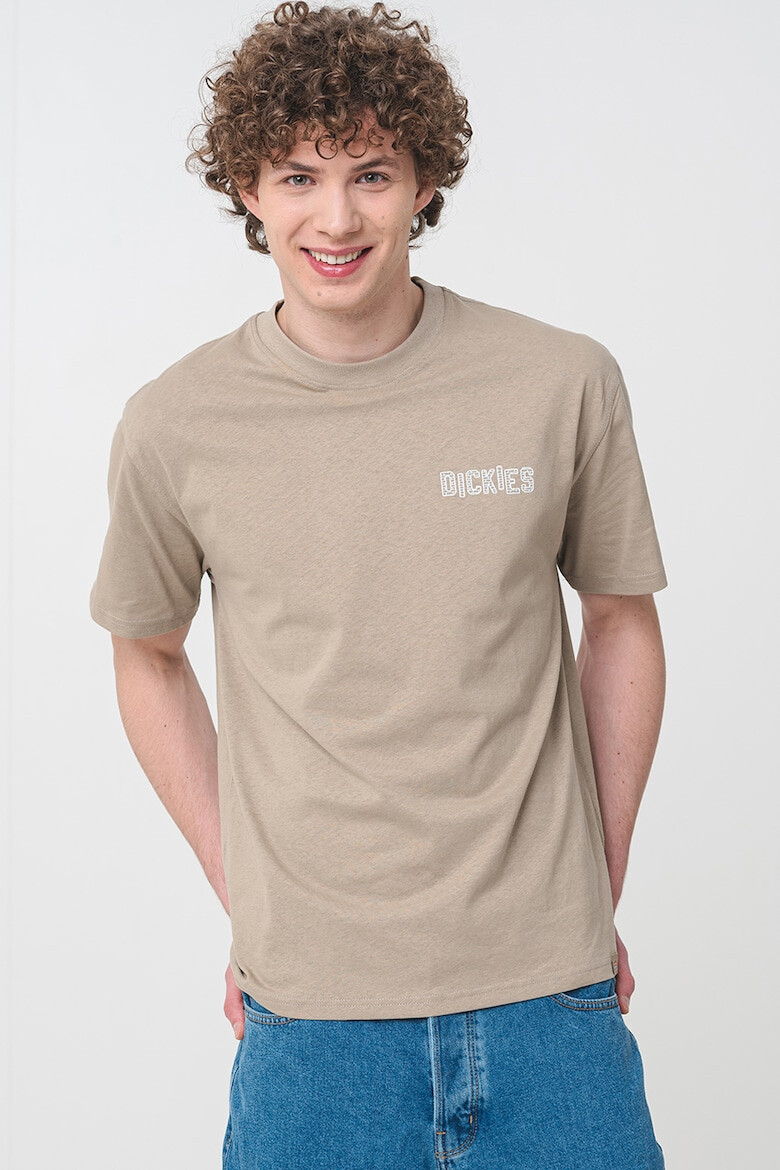 Dickies Памучна тениска с овално деколте - Pepit.bg