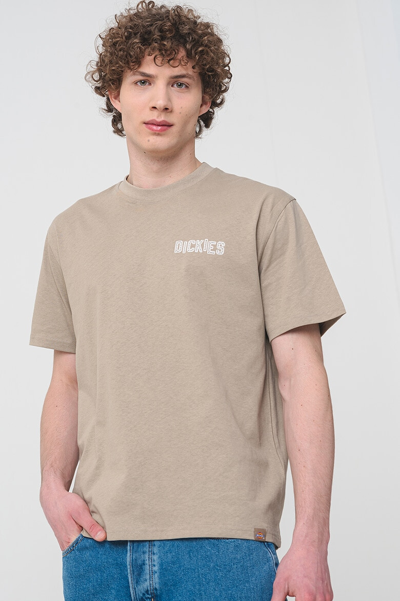 Dickies Памучна тениска с овално деколте - Pepit.bg