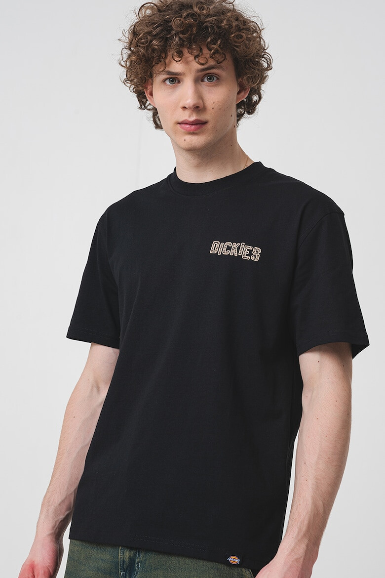 Dickies Памучна тениска с овално деколте - Pepit.bg