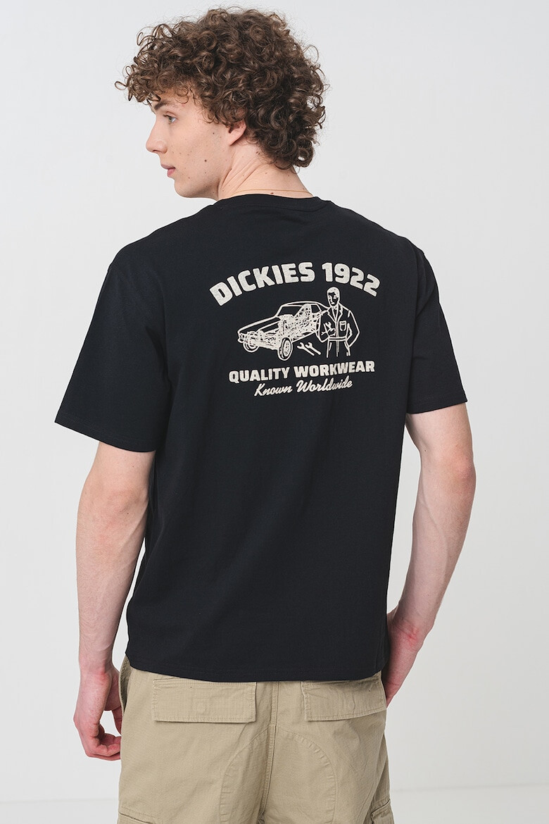 Dickies Памучна тениска с овално деколте - Pepit.bg