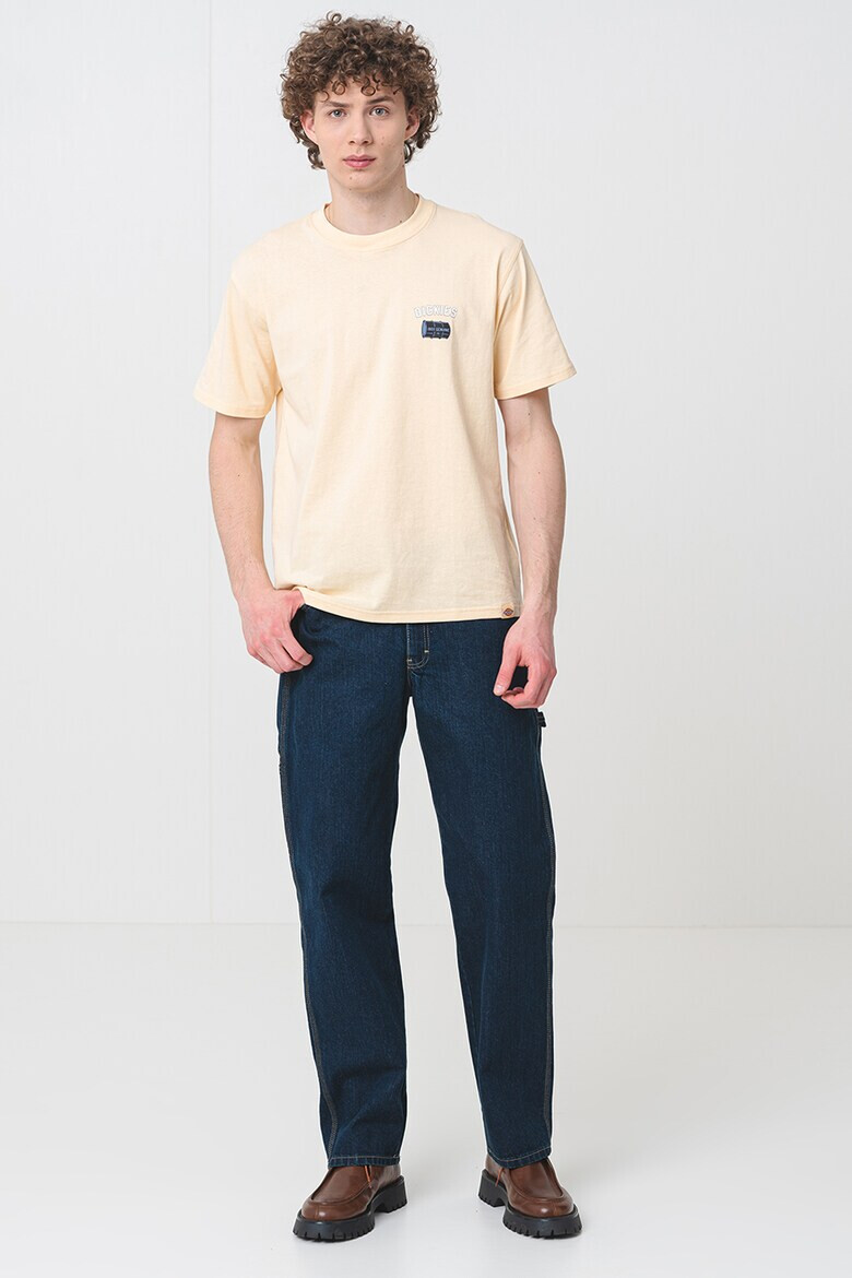 Dickies Памучна тениска с овално деколте - Pepit.bg
