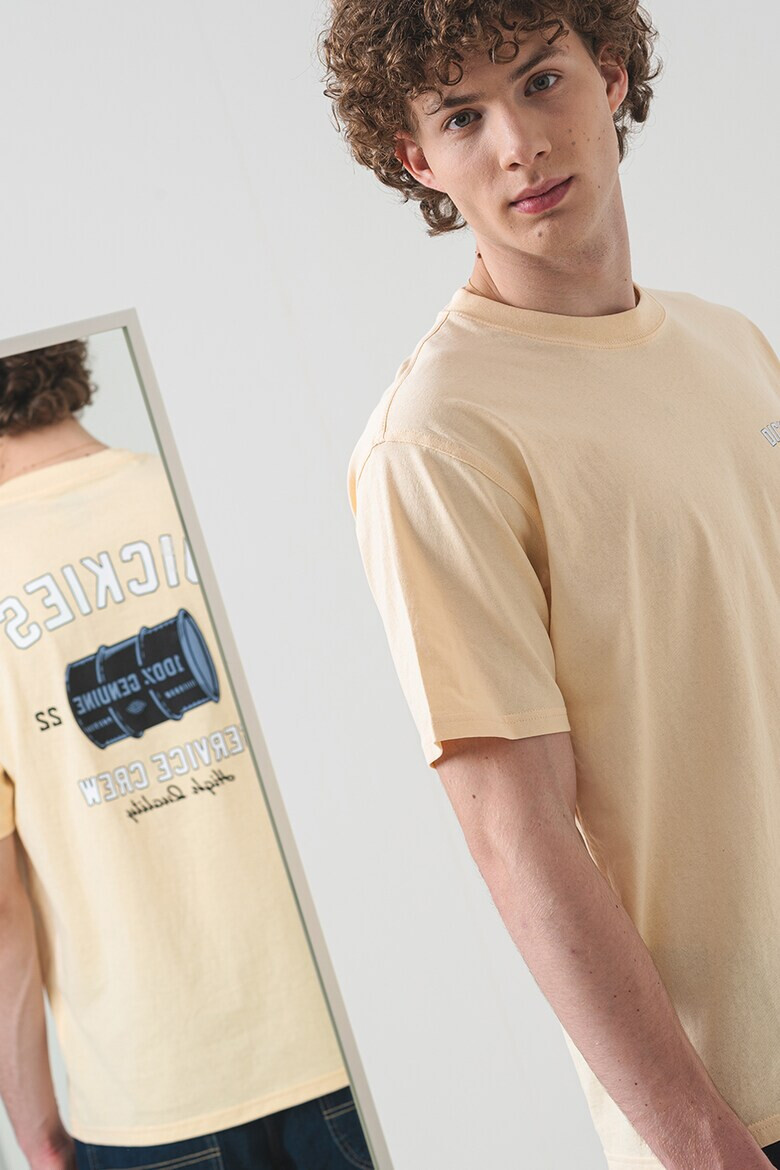 Dickies Памучна тениска с овално деколте - Pepit.bg