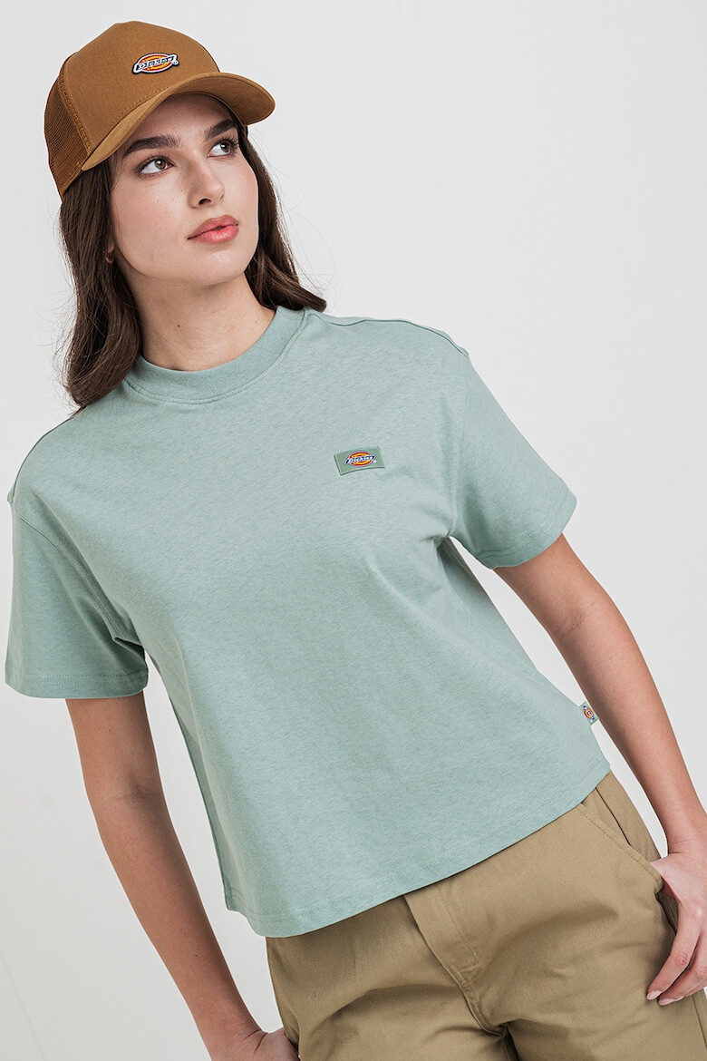 Dickies Памучна тениска с овално деколте - Pepit.bg
