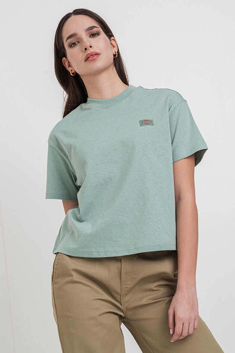 Dickies Памучна тениска с овално деколте - Pepit.bg