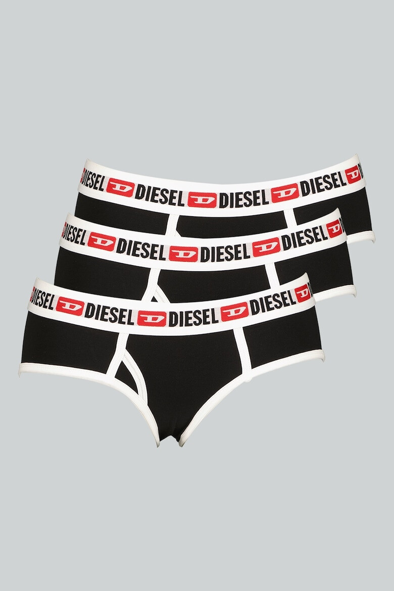 Diesel Бикини Oxy тип хипстър с лого на талията - 3 чифта - Pepit.bg