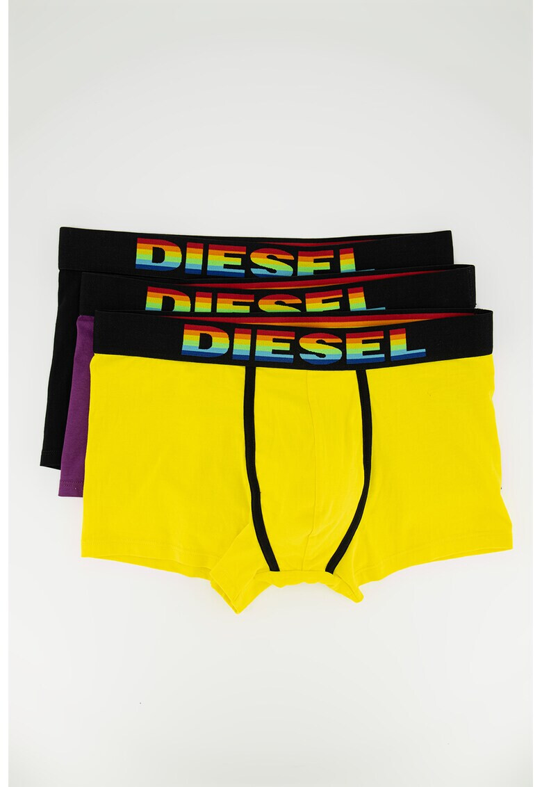 Diesel Боксерки Damien с лого - 3 чифта - Pepit.bg