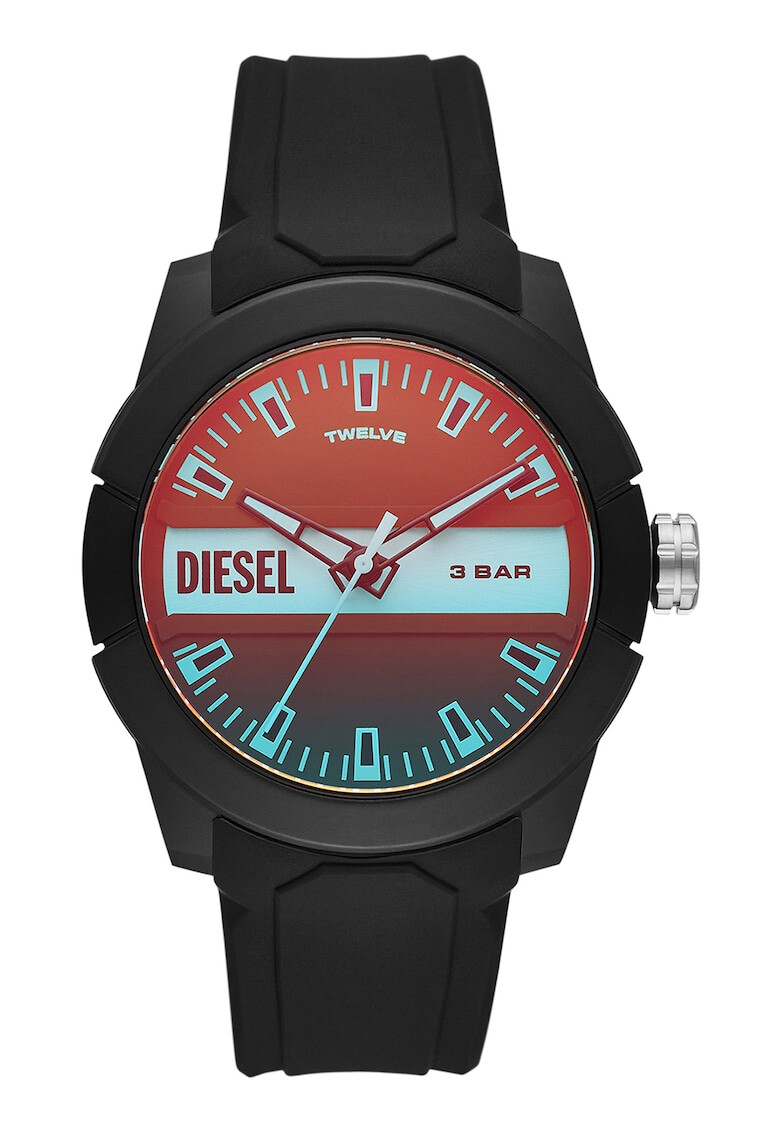 Diesel Часовник със силиконова каишка - Pepit.bg