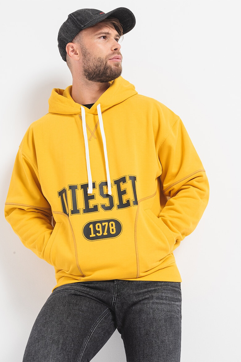 Diesel Худи Muster със свободна кройка - Pepit.bg