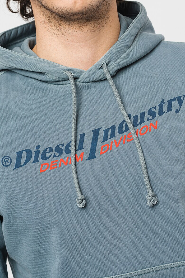 Diesel Памучно худи Ginn с лого - Pepit.bg