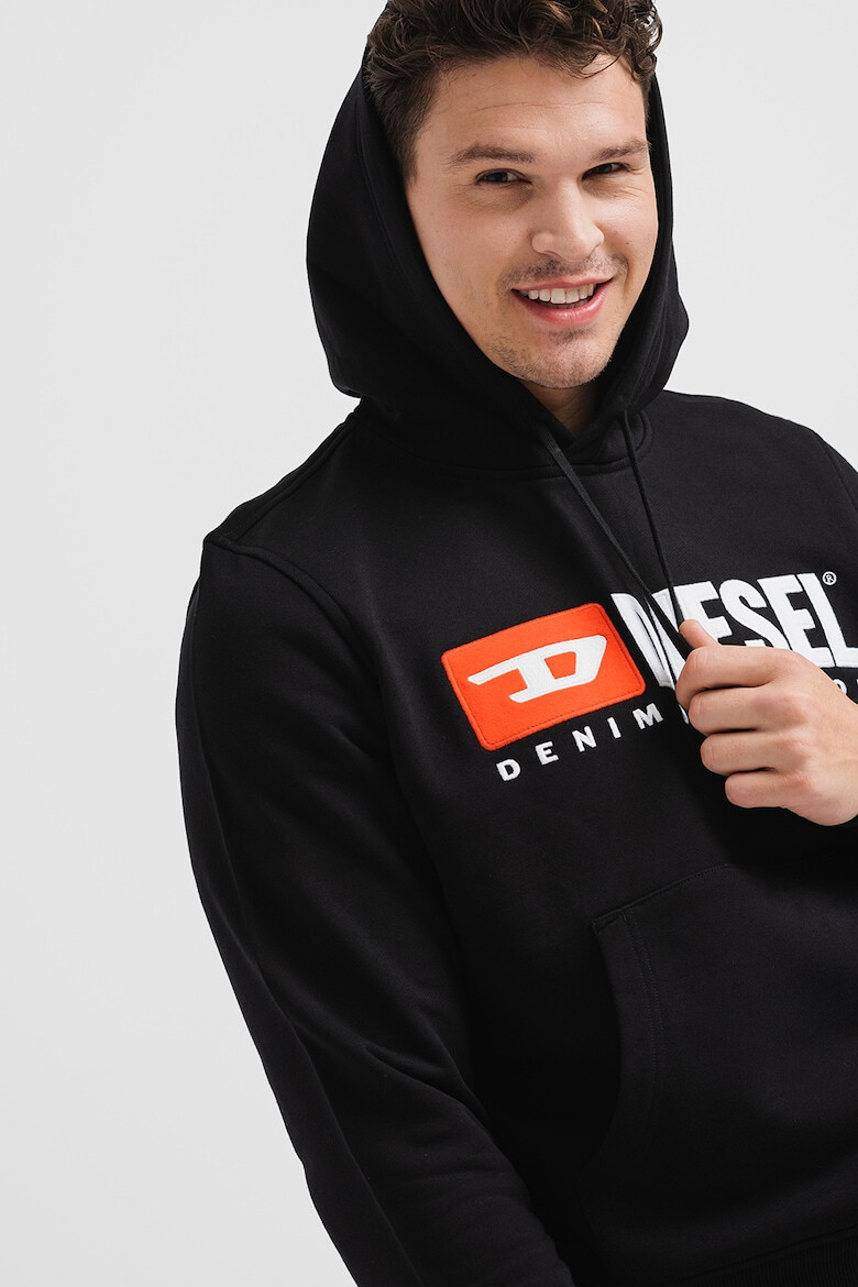 Diesel Худи от памук Ginn с лого - Pepit.bg