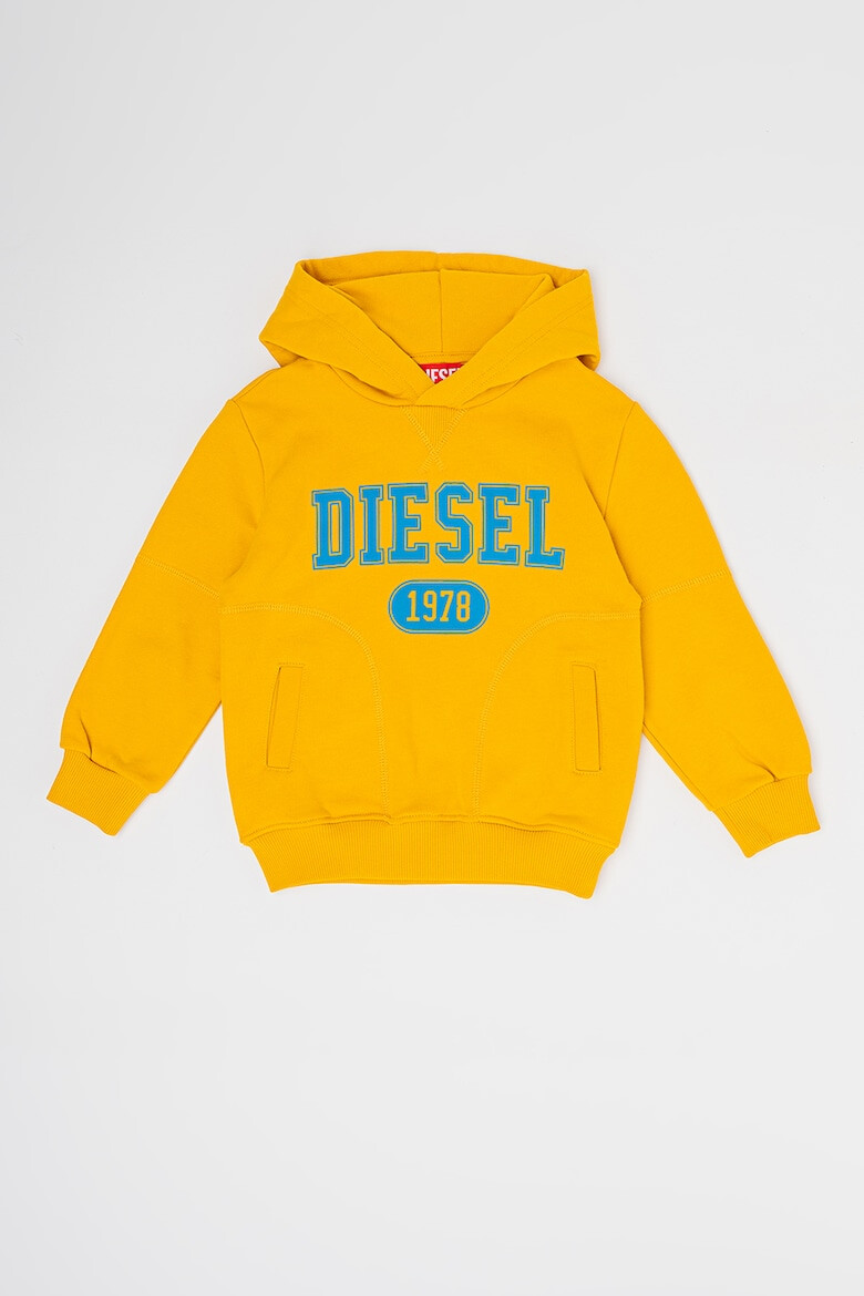 Diesel Худи с контрастно лого - Pepit.bg