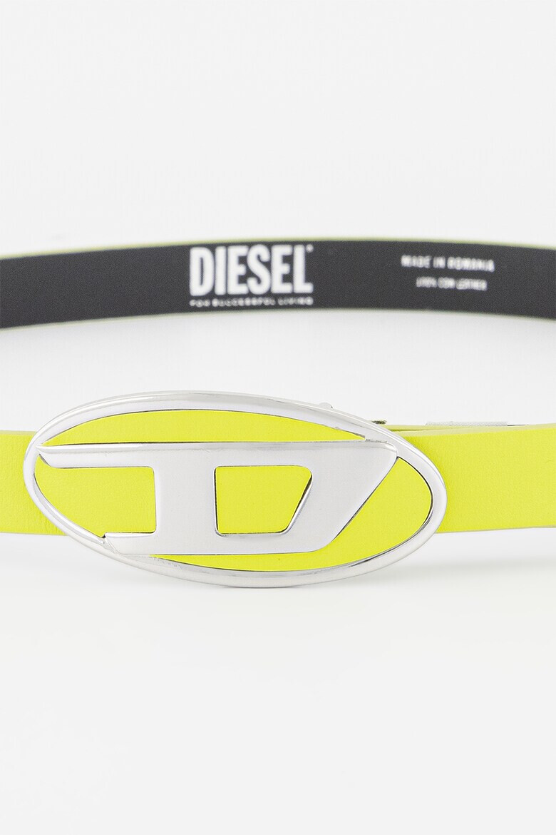 Diesel Кожен колан с лого - Pepit.bg