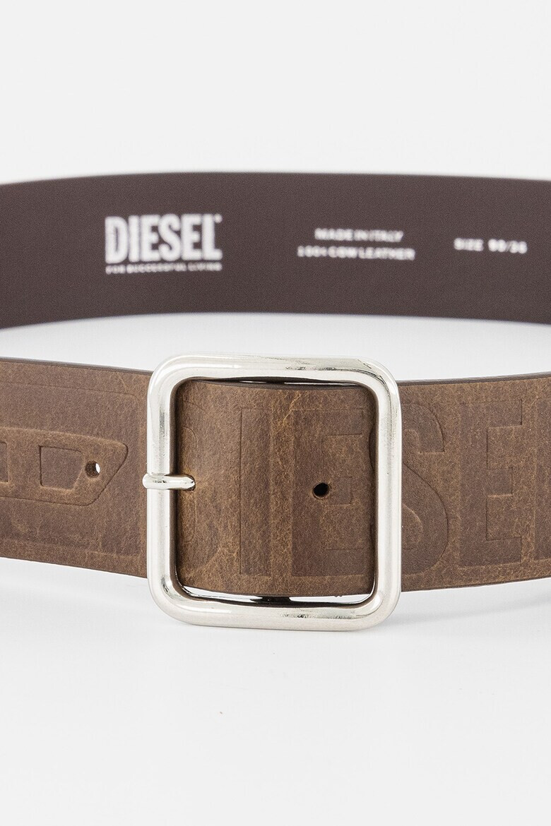 Diesel Кожен колан с лого - Pepit.bg