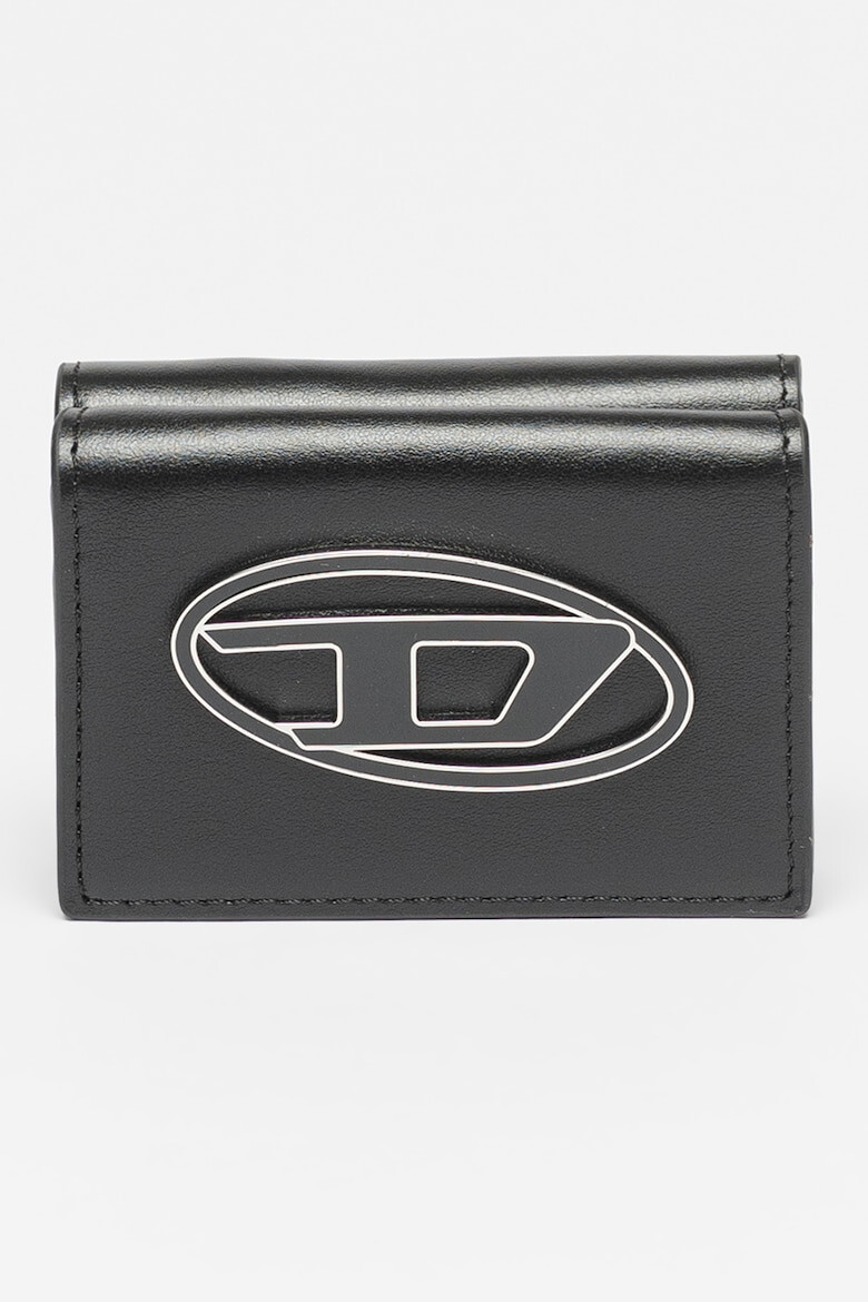 Diesel Кожен портфейл Lorettina с лого - Pepit.bg