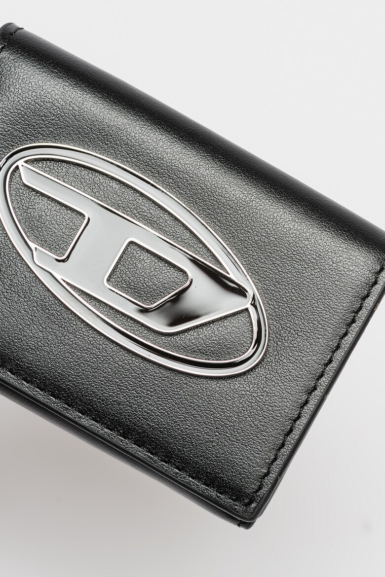 Diesel Кожен портфейл Lorettina с лого - Pepit.bg