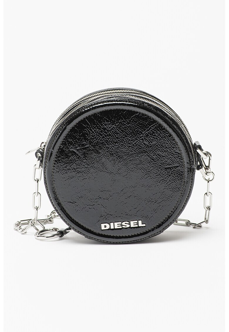 Diesel Кожена чанта Ophite с лого - Pepit.bg