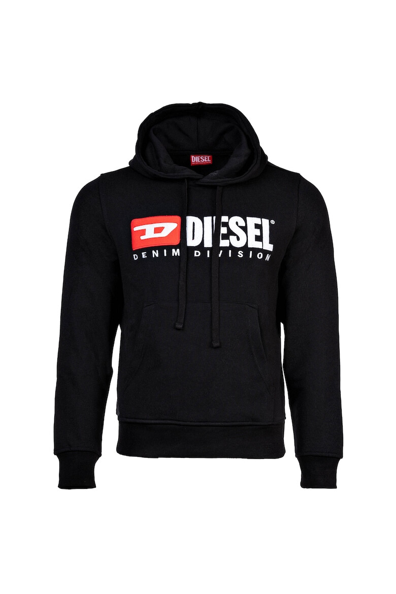 Diesel Памучно худи Ginn на лога - Pepit.bg