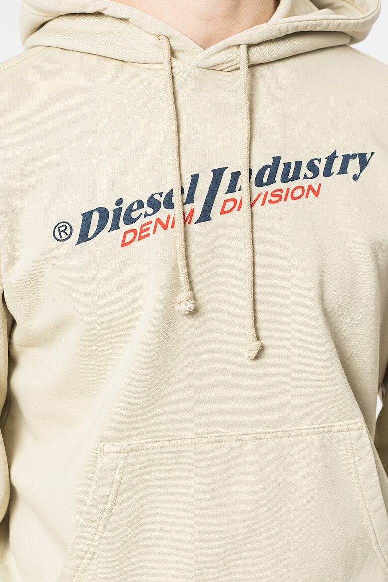 Diesel Памучно худи Ginn с лого - Pepit.bg