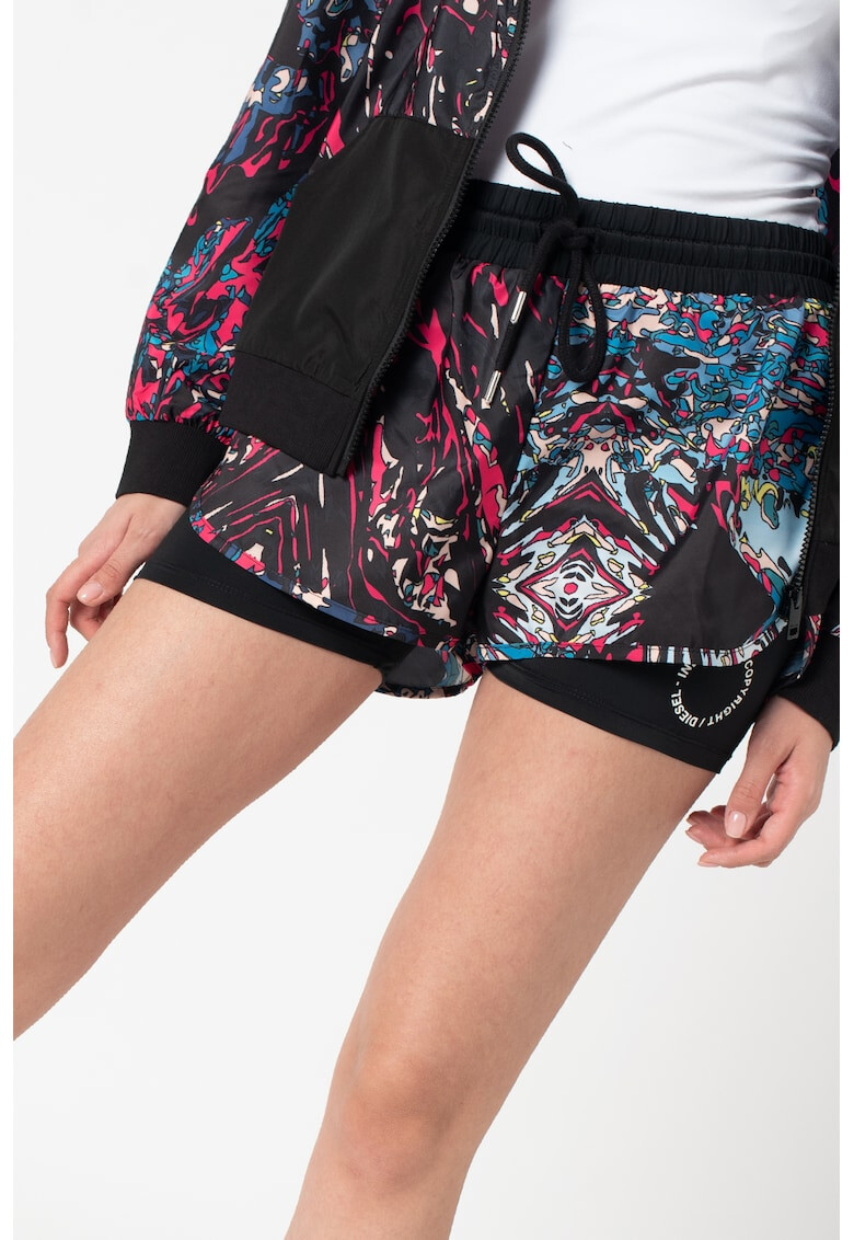 Diesel Плажни шорти Faustin Layered - Pepit.bg
