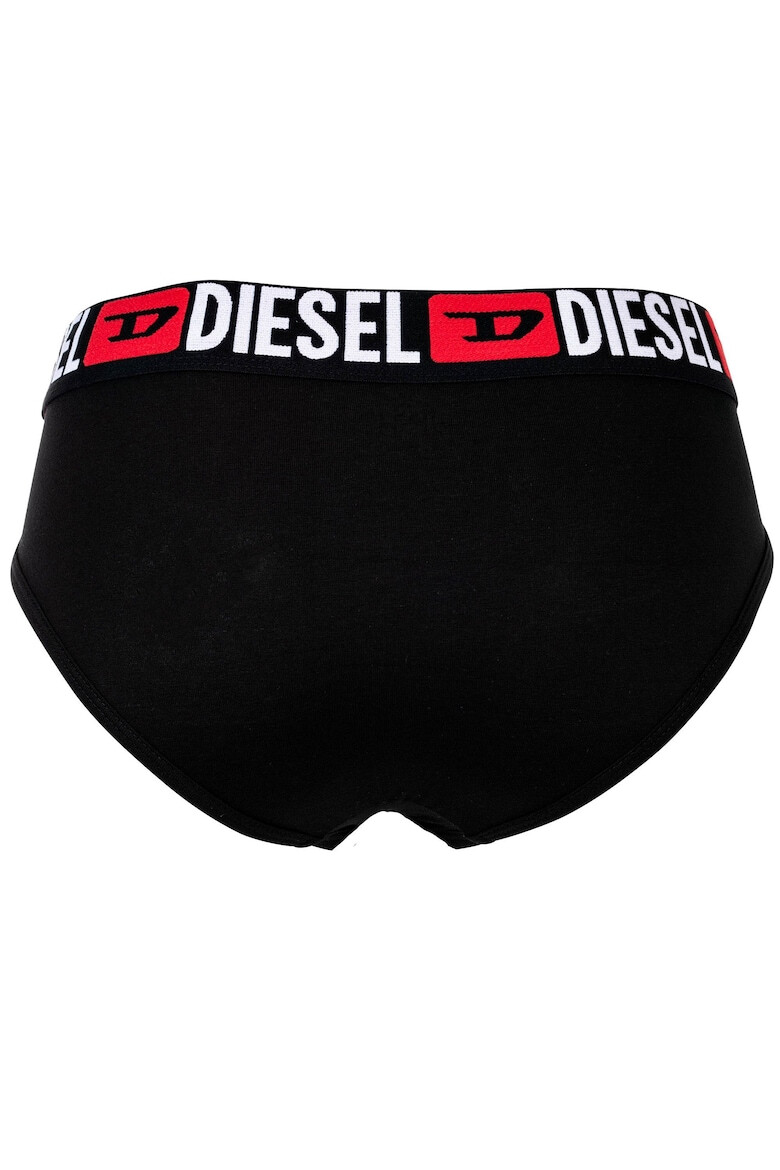 Diesel Слипове с памук - 3 чифта - Червен/Бял/Черен - Pepit.bg