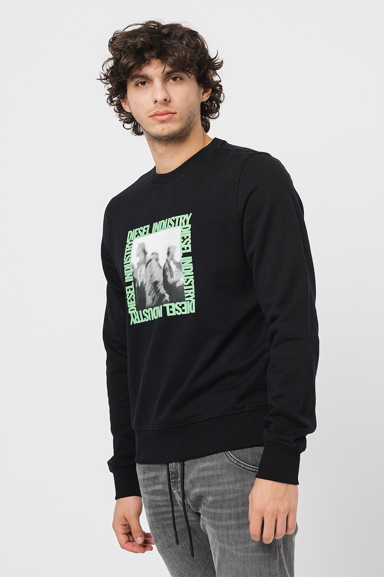 Diesel Суитърт Ginn с фотопринт - Pepit.bg