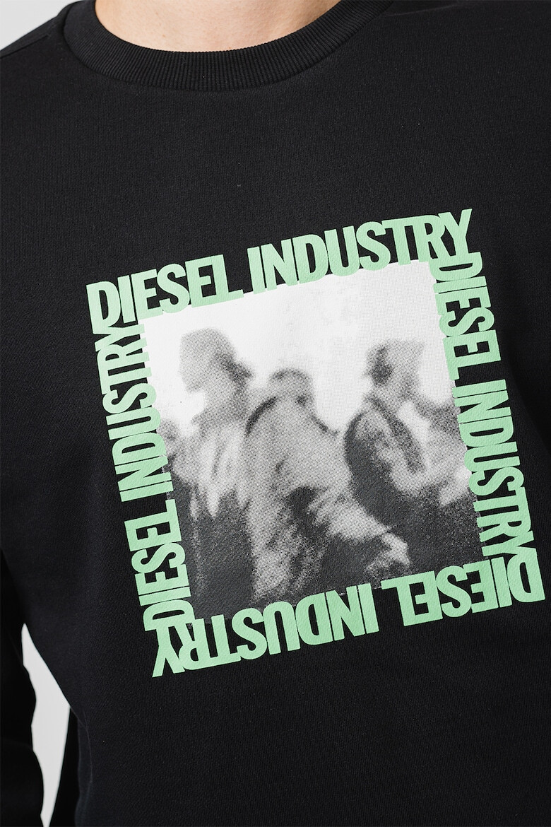 Diesel Суитърт Ginn с фотопринт - Pepit.bg