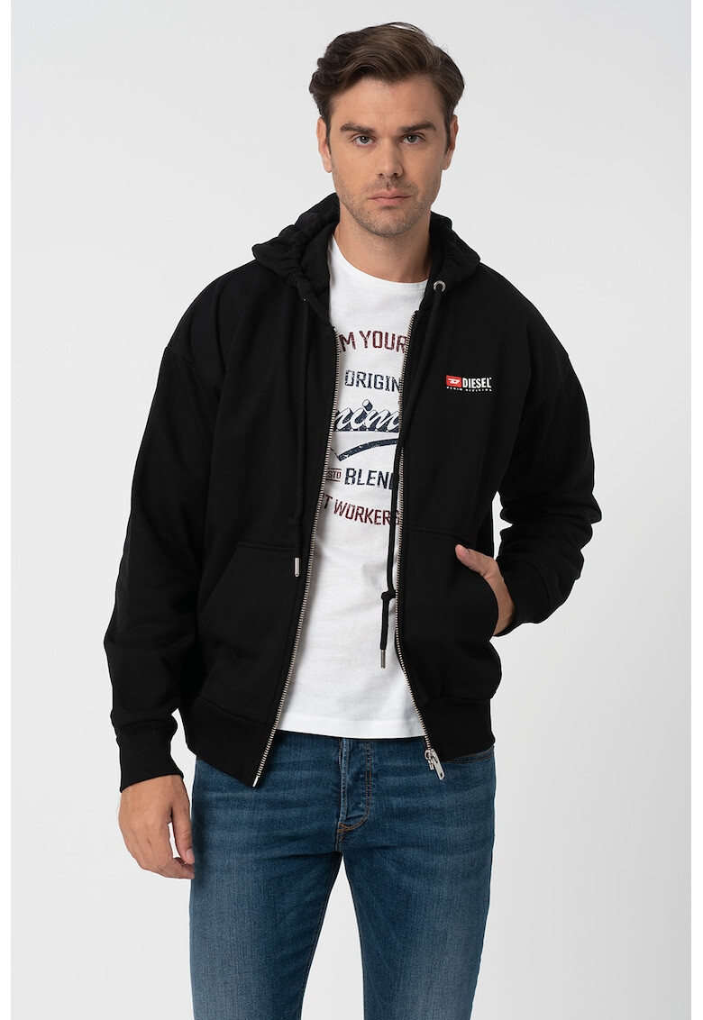 Diesel Суитшърт Alby с цип - Pepit.bg