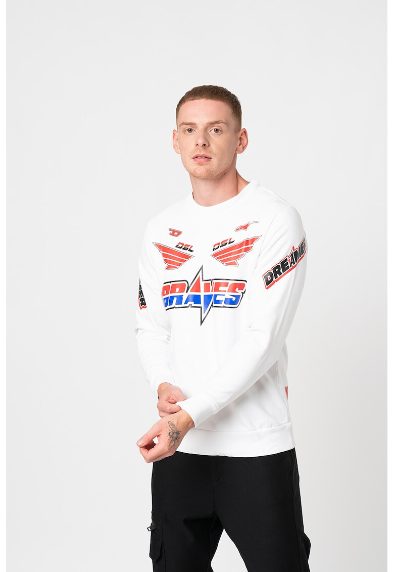 Diesel Суитшърт Astars с щампа - Pepit.bg